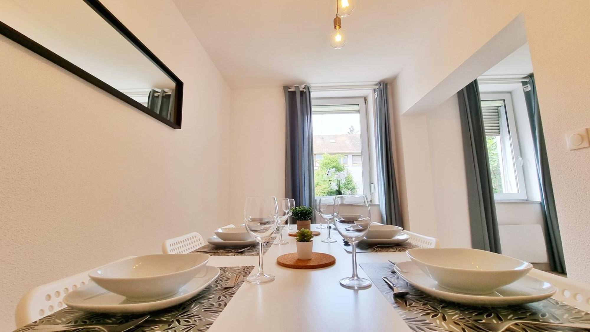 Le Triplex - 5 Chambres - 10 Pers- Fibre - Relax Bnb Mulhouse Bagian luar foto