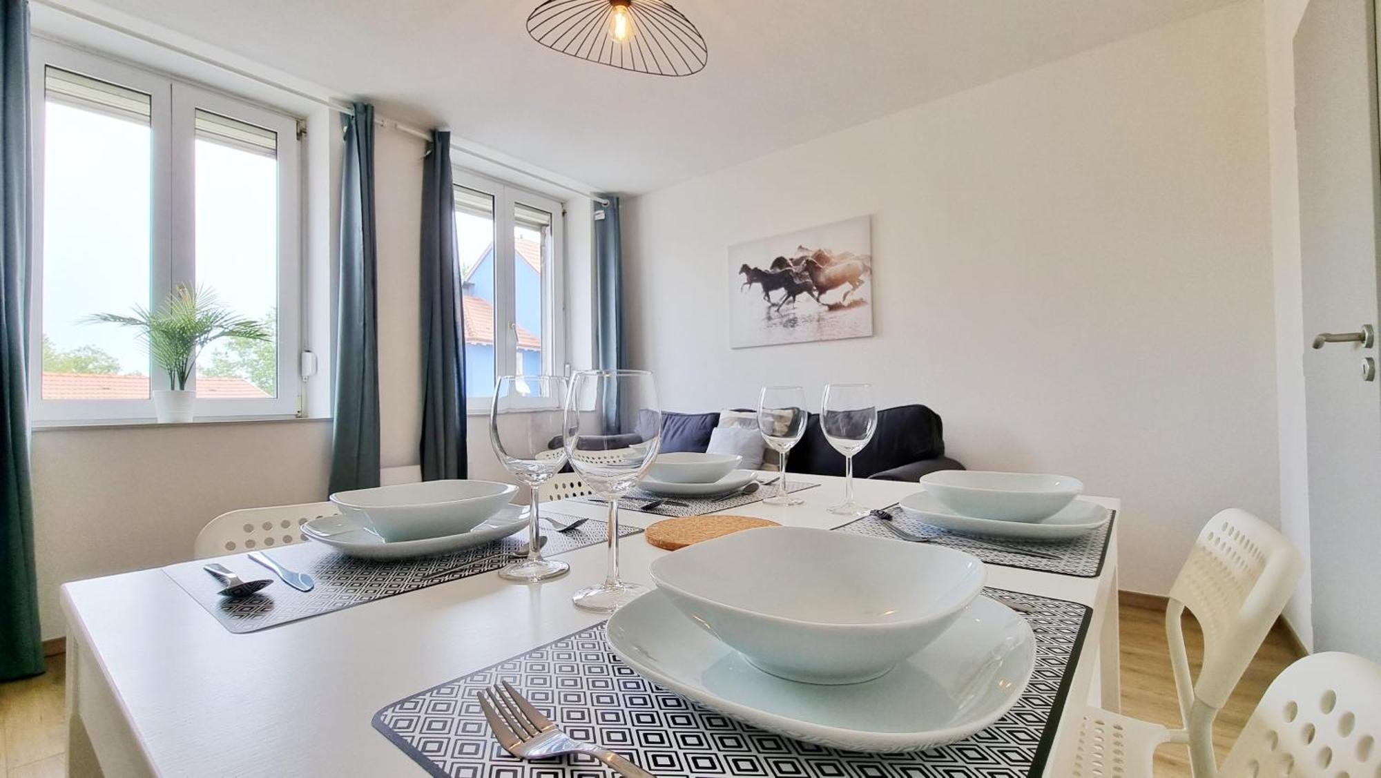 Le Triplex - 5 Chambres - 10 Pers- Fibre - Relax Bnb Mulhouse Bagian luar foto