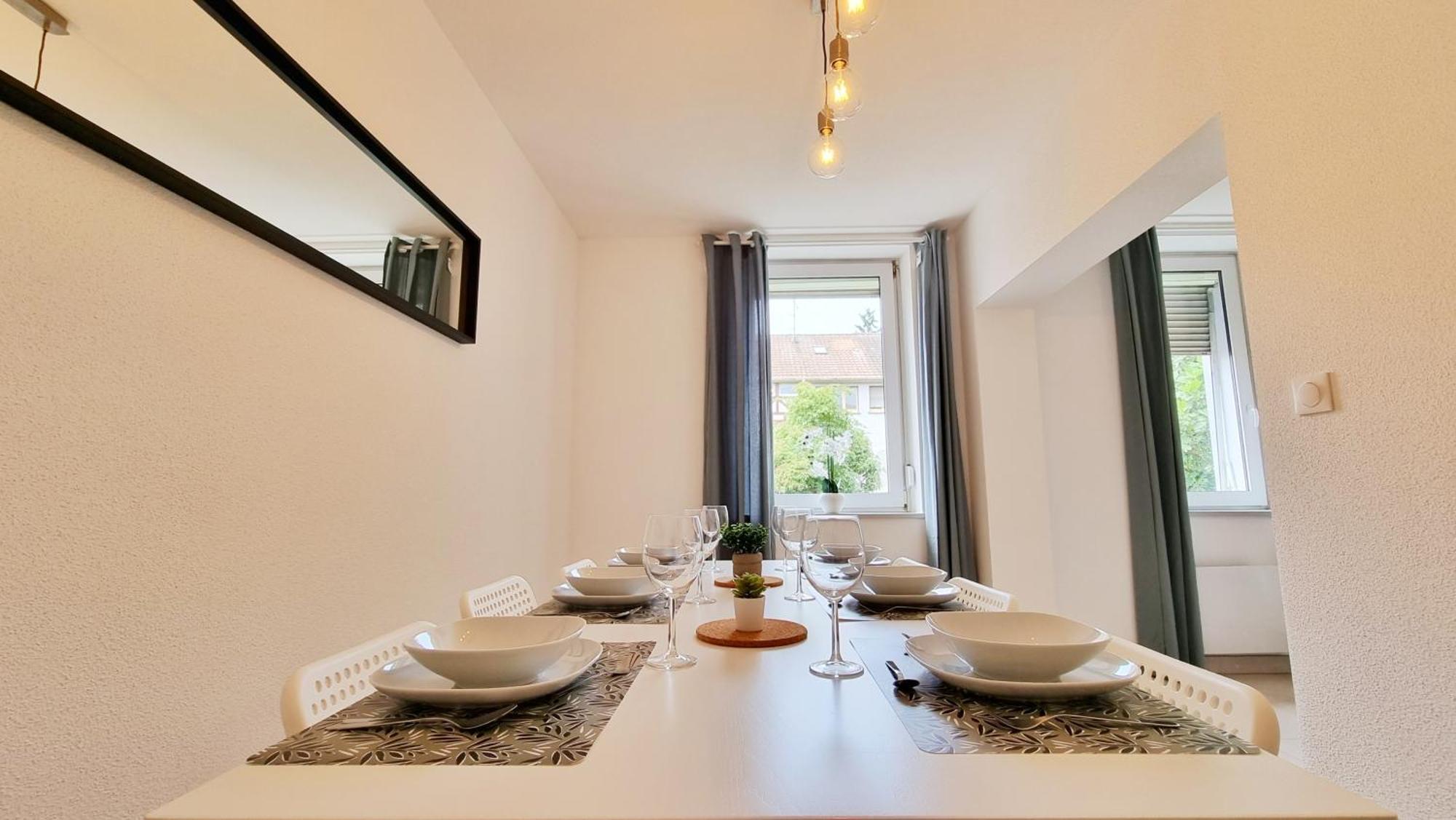 Le Triplex - 5 Chambres - 10 Pers- Fibre - Relax Bnb Mulhouse Bagian luar foto